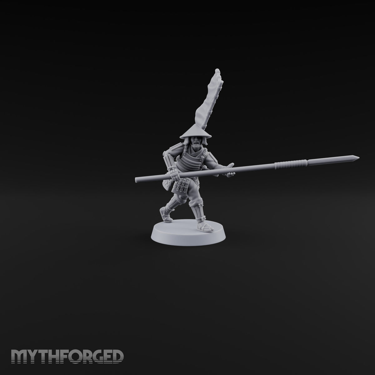 Levelled Spears Human Ashigaru — E