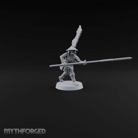 Levelled Spears Human Ashigaru — E