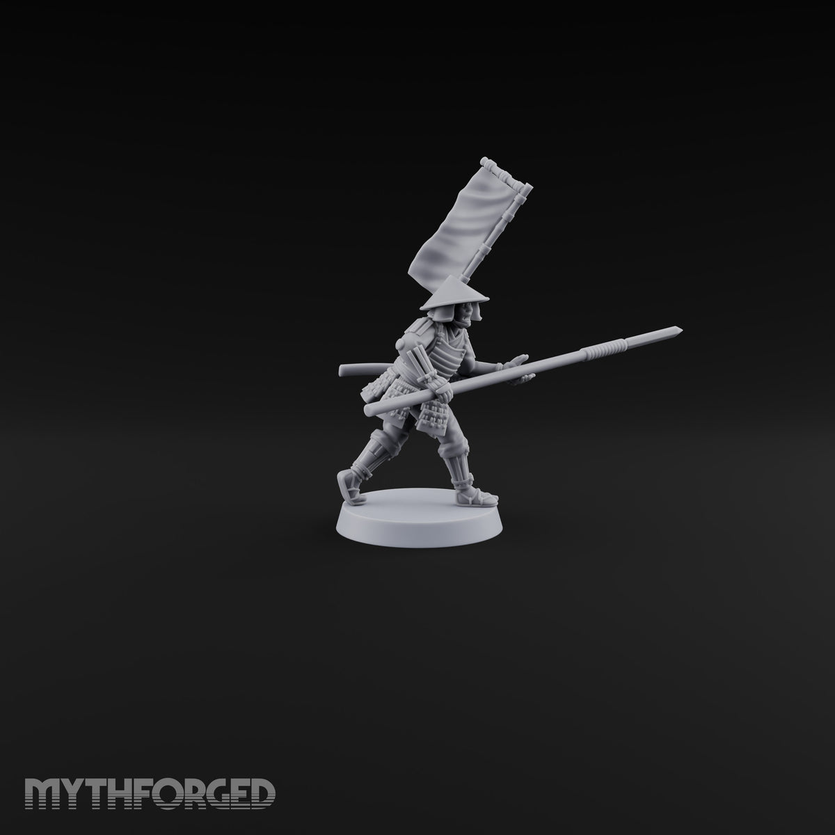 Levelled Spears Human Ashigaru E