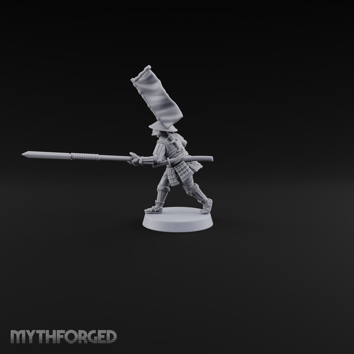 Levelled Spears Human Ashigaru E