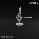Levelled Spears Human Ashigaru — E