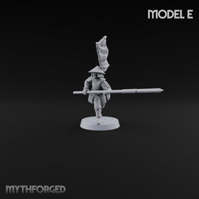 Levelled Spears Human Ashigaru E