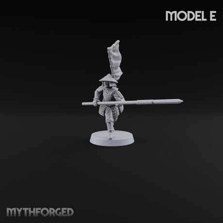 Levelled Spears Human Ashigaru E