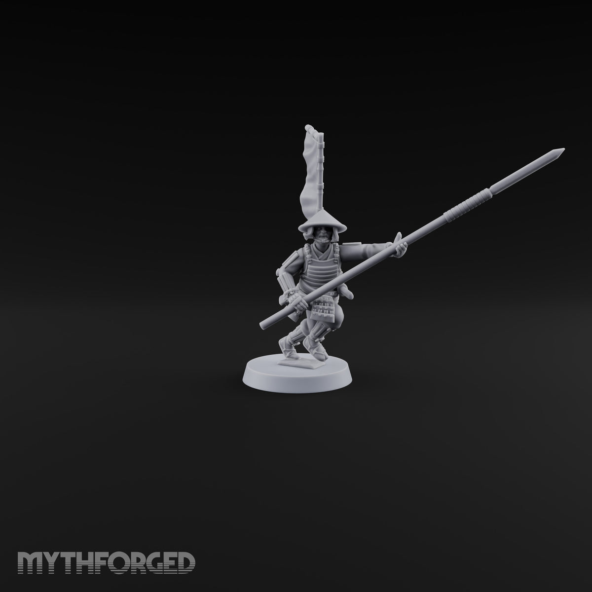 Levelled Spears Human Ashigaru F