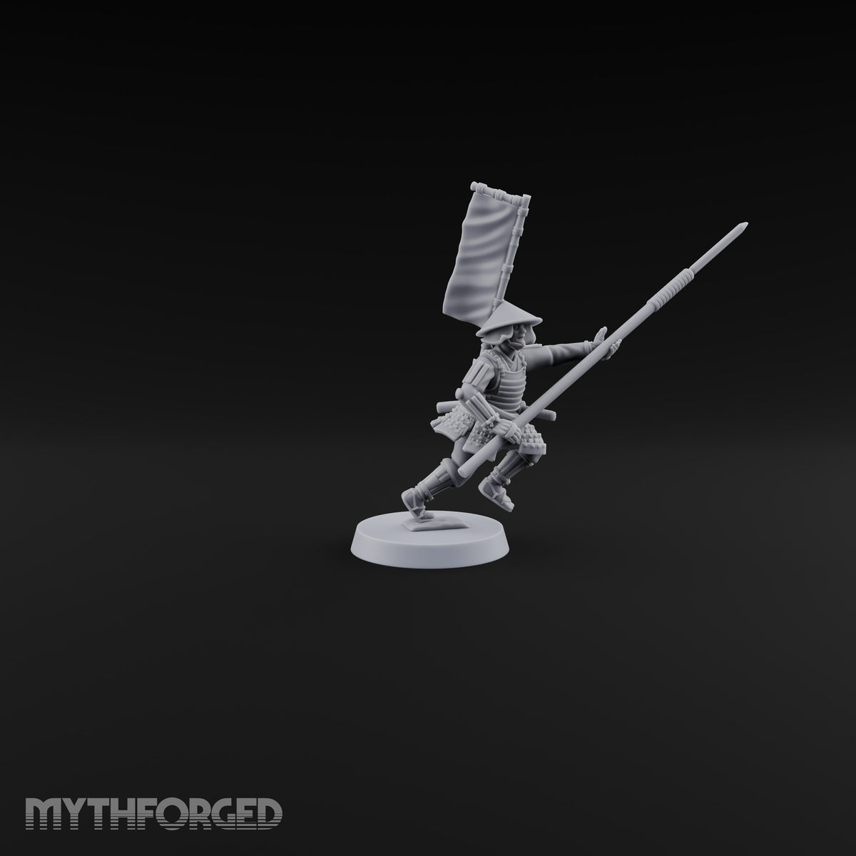 Levelled Spears Human Ashigaru F