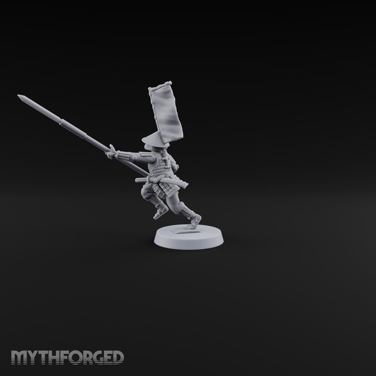 Levelled Spears Human Ashigaru F