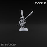 Levelled Spears Human Ashigaru — F