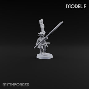 Levelled Spears Human Ashigaru F