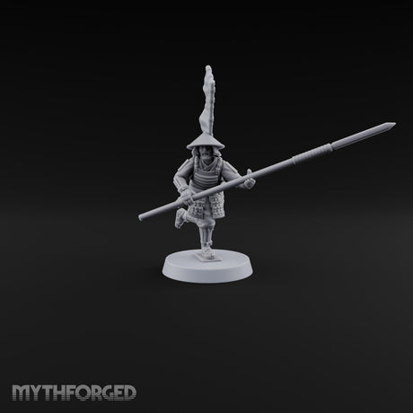 Levelled Spears Human Ashigaru — G