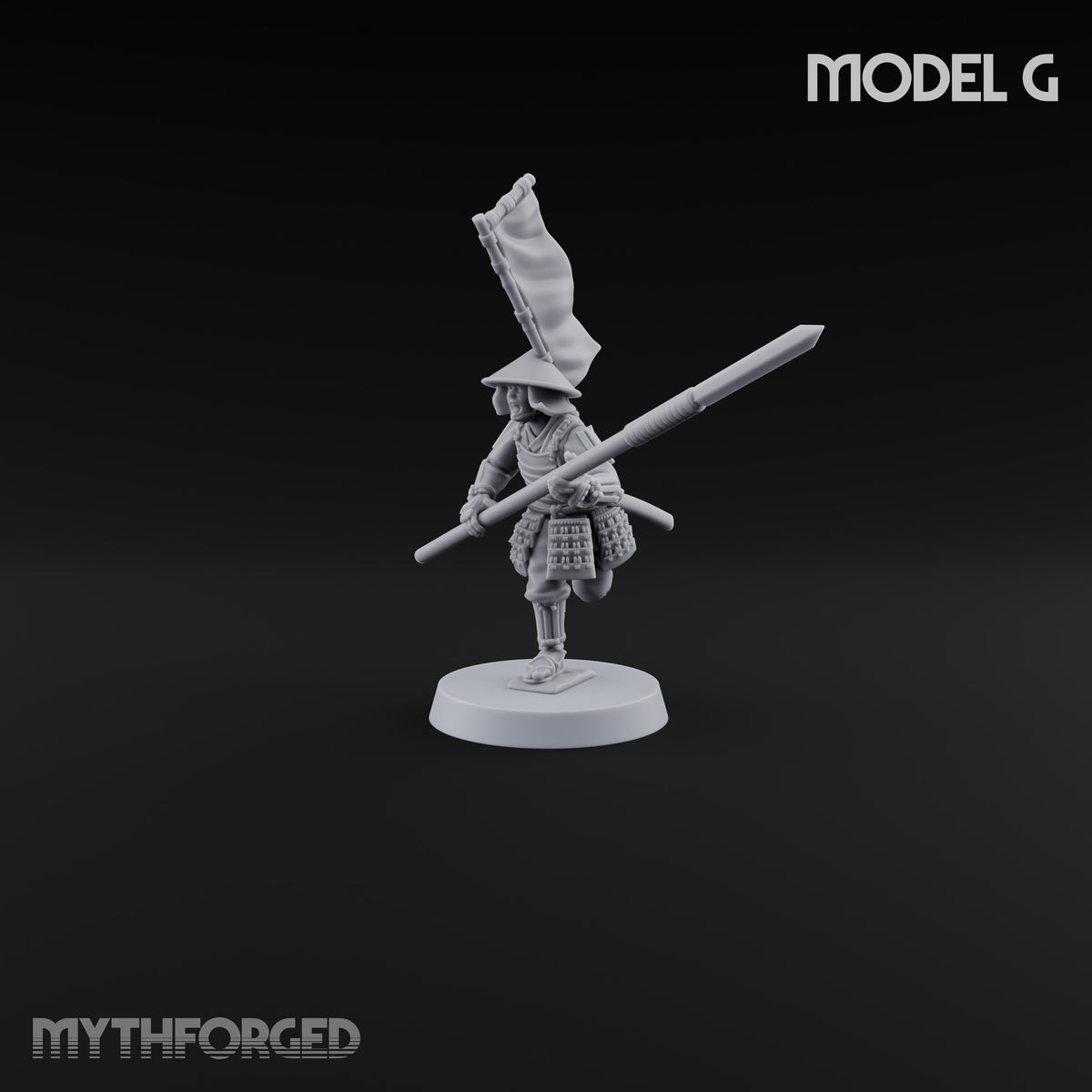 Levelled Spears Human Ashigaru — G