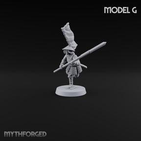 Levelled Spears Human Ashigaru G