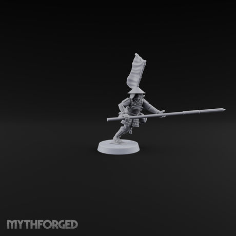 Levelled Spears Human Ashigaru — H
