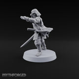 Lets Go Human Ashigaru Command Figure A