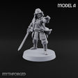 Lets Go Human Ashigaru Command Figure A