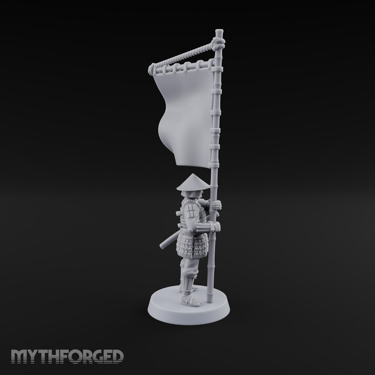 Stand by the Standard Human Ashigaru Commander B