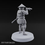 Lets Go Human Ashigaru Command Figure C