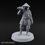 Lets Go Human Ashigaru Command Figure C