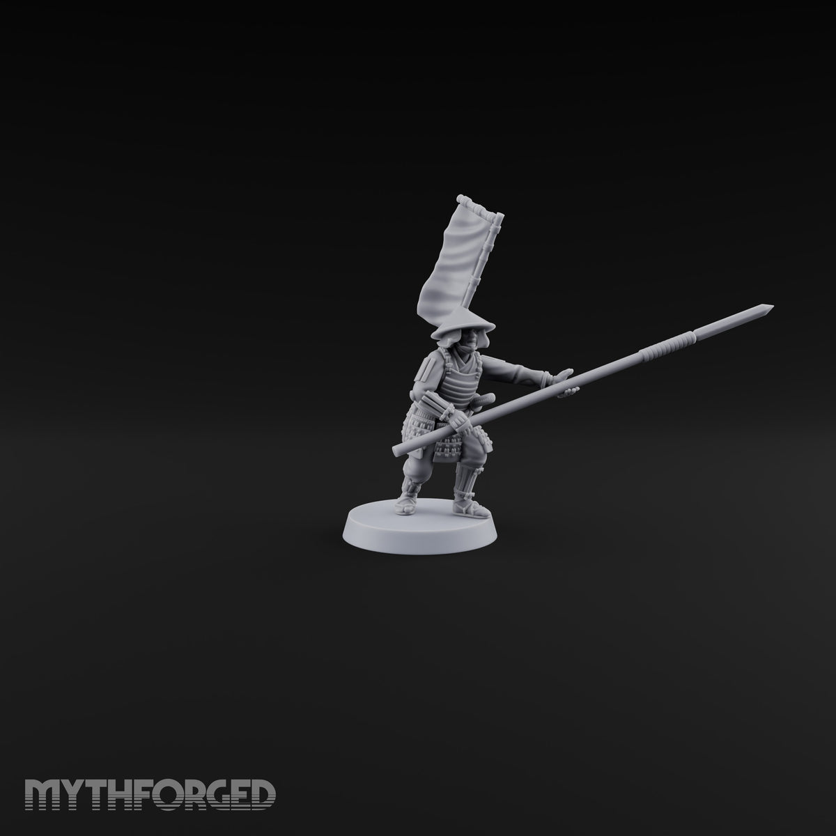 Holding the Line Human Ashigaru Spearmen — F