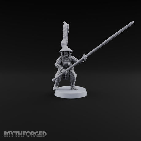 Holding the Line Human Ashigaru Spearmen — G