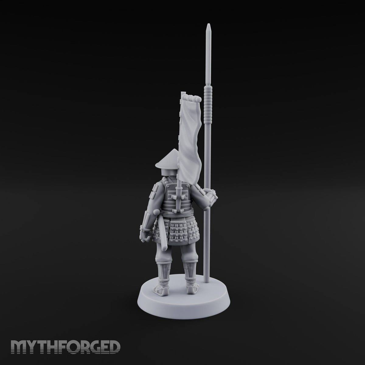 Standing Ready Human Ashigaru A