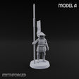 Standing Ready Human Ashigaru A