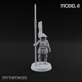 Standing Ready Human Ashigaru A