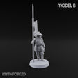 Standing Ready Human Ashigaru B