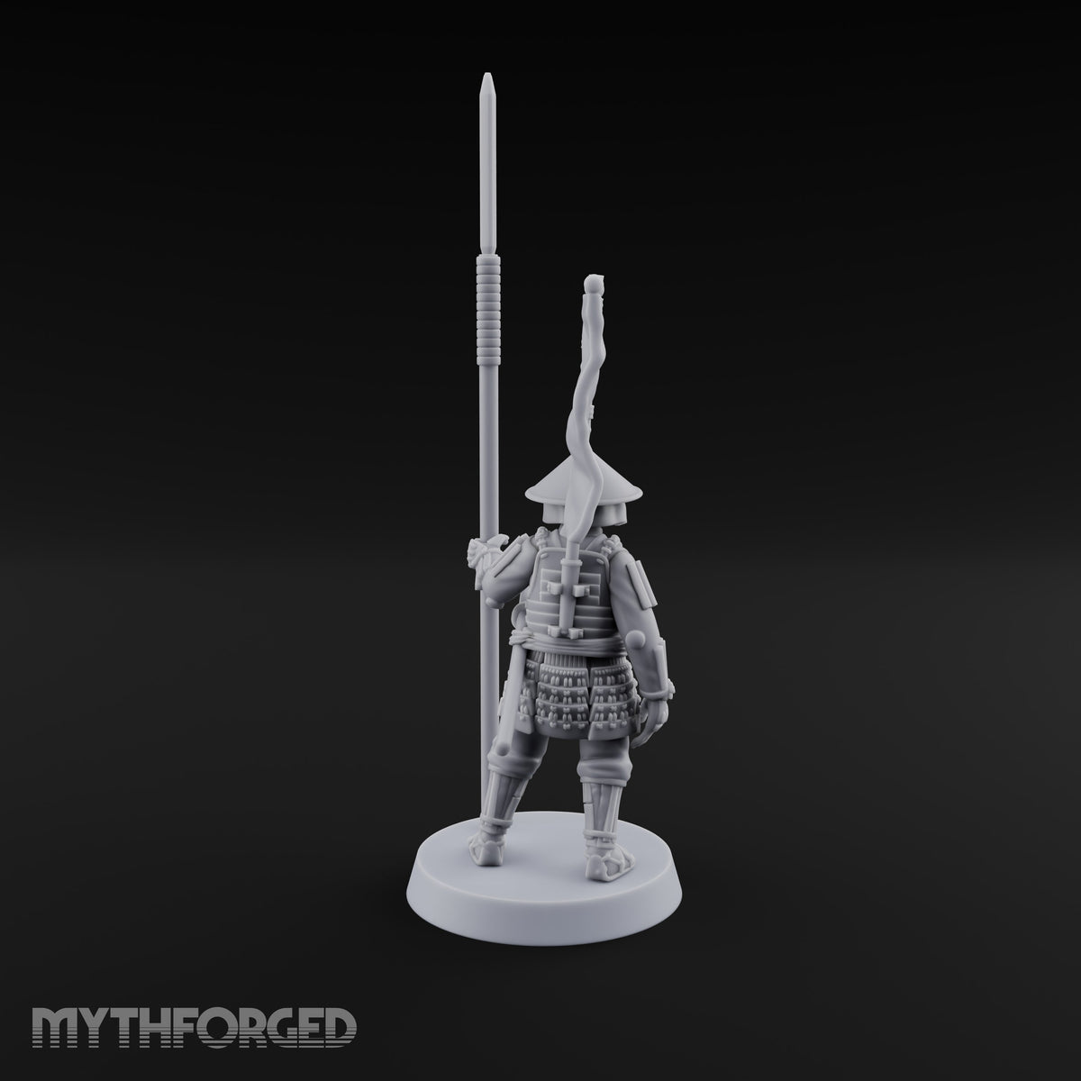 Standing Ready Human Ashigaru C