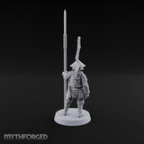 Standing Ready Human Ashigaru C