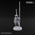 Standing Ready Human Ashigaru C