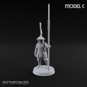 Standing Ready Human Ashigaru C