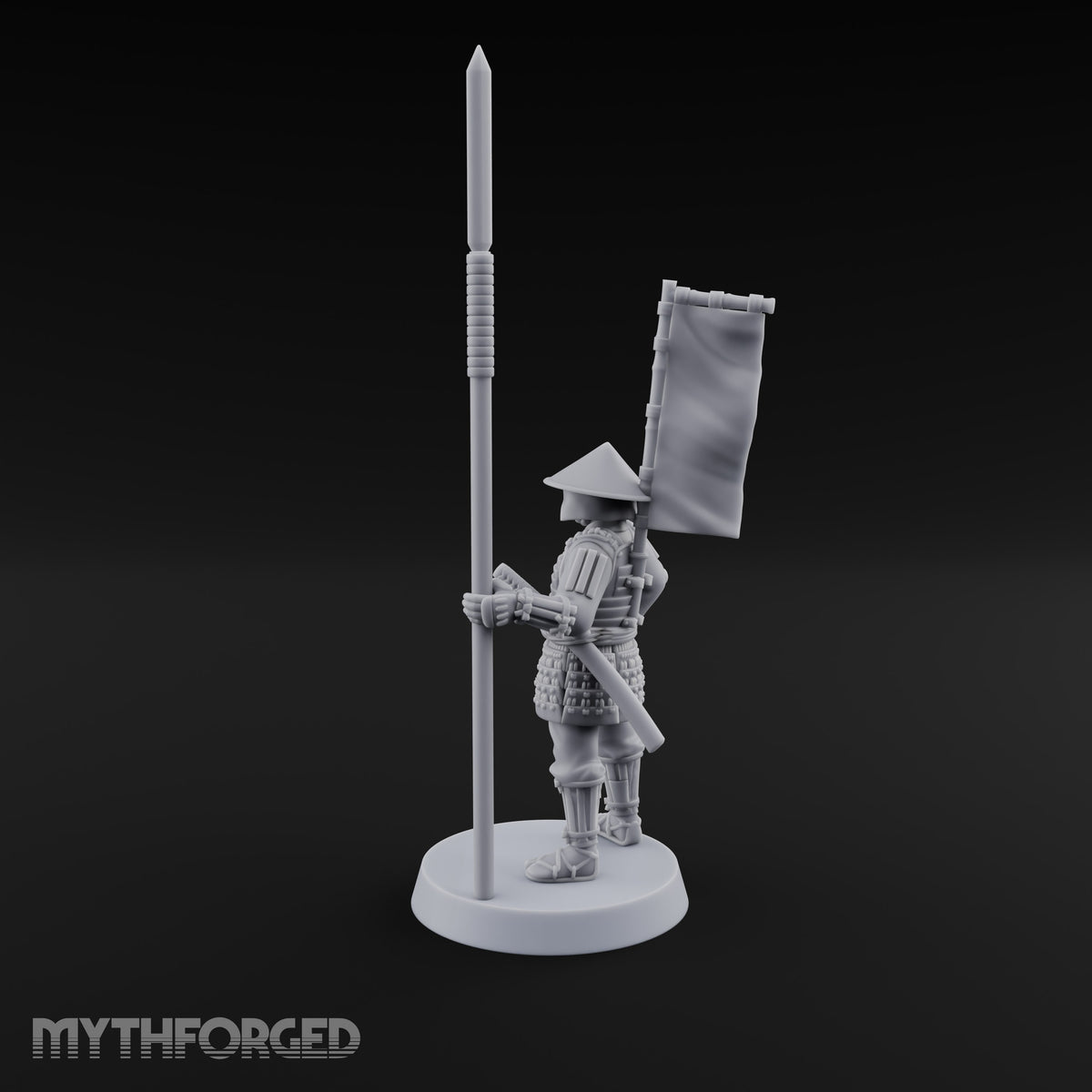 Standing Ready Human Ashigaru D