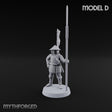 Standing Ready Human Ashigaru D