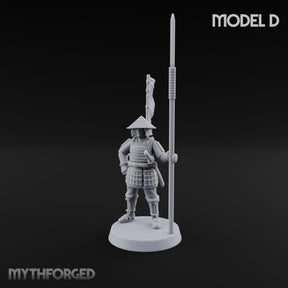 Standing Ready Human Ashigaru D