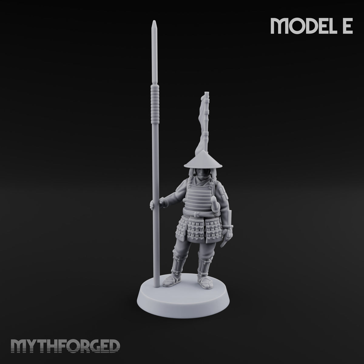 Standing Ready Human Ashigaru — E