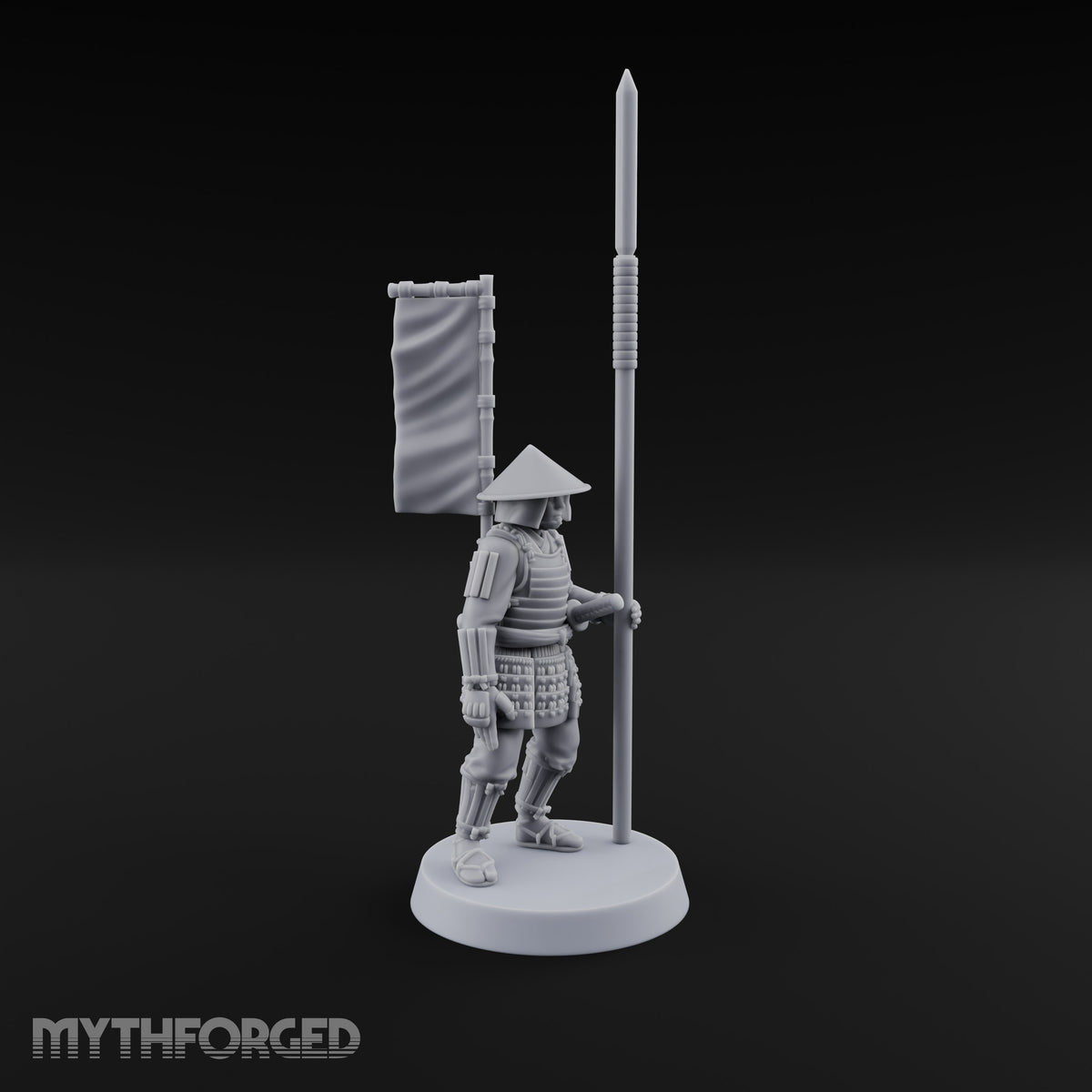 Standing Ready Human Ashigaru F