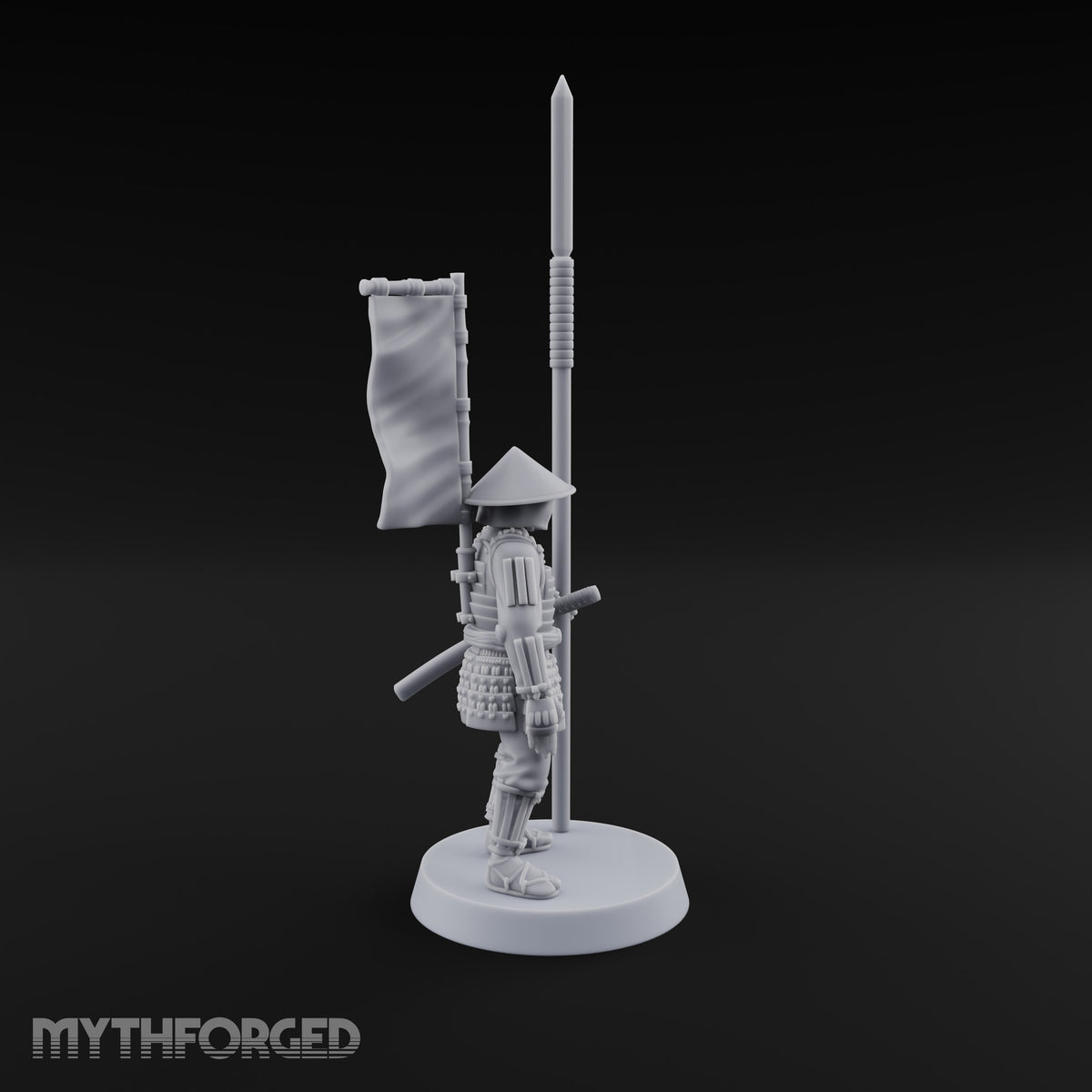 Standing Ready Human Ashigaru F