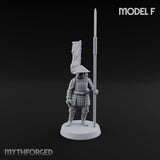 Standing Ready Human Ashigaru — F
