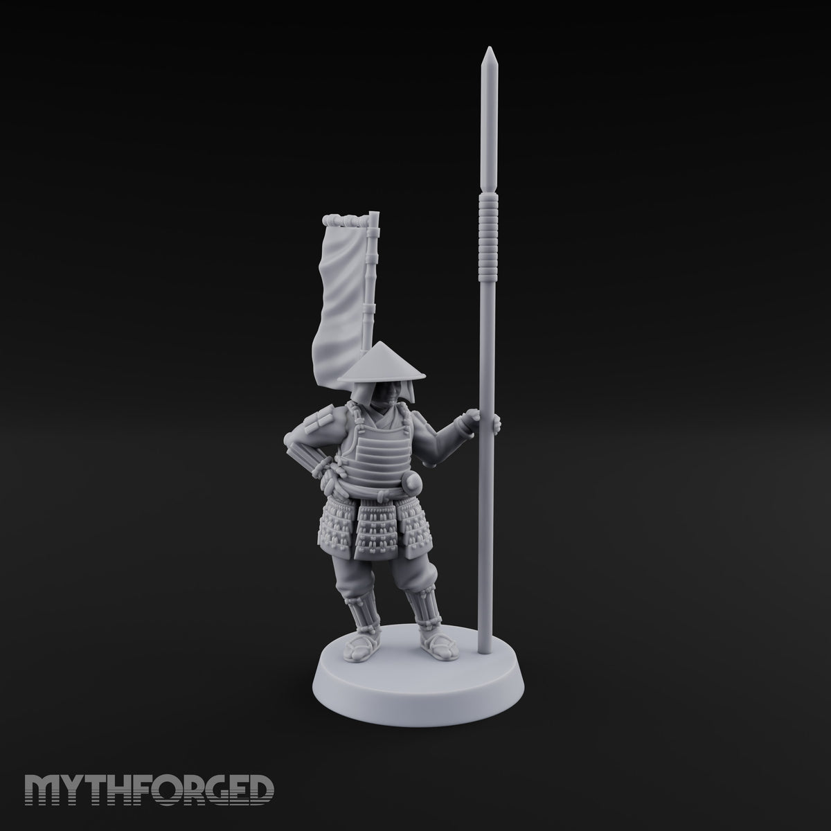 Standing Ready Human Ashigaru — G