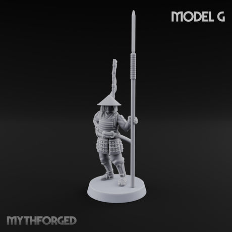 Standing Ready Human Ashigaru — G