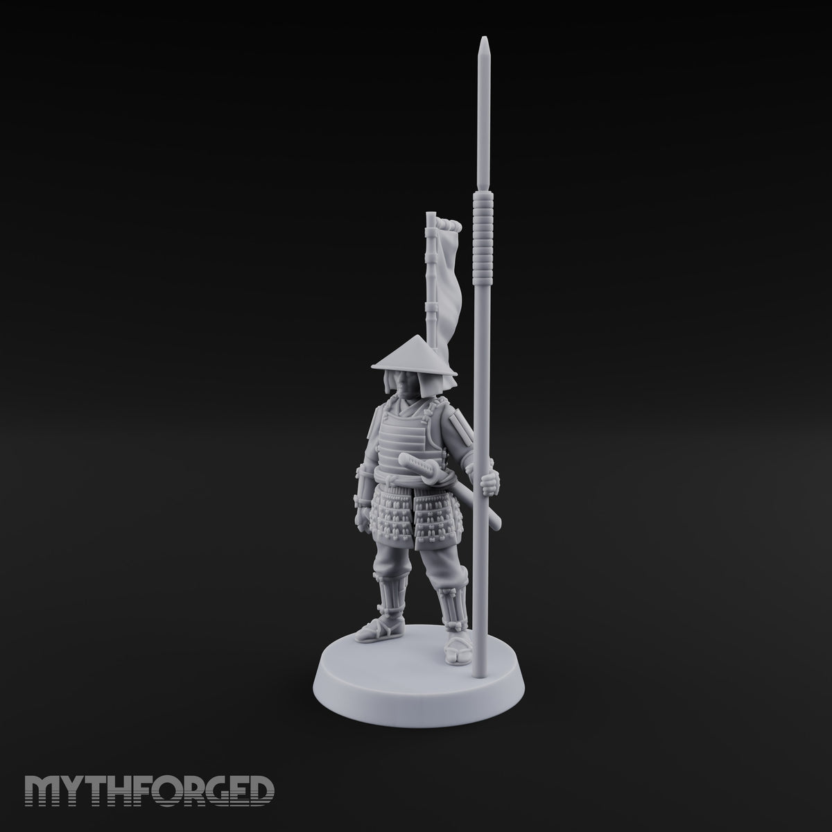 Standing Ready Human Ashigaru H