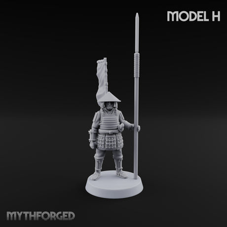 Standing Ready Human Ashigaru H