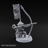 Thwanging Human Ashigaru Archers — B