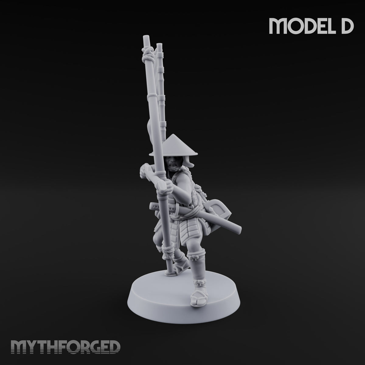 Thwanging Human Ashigaru Archers — D