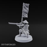 Priming the Volley Human Ashigaru Musketeer B