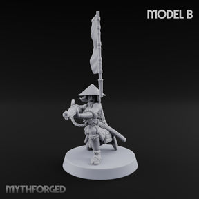 Priming the Volley Human Ashigaru Musketeer B