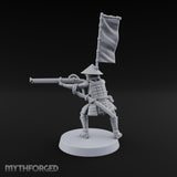 Priming the Volley Human Ashigaru Musketeer D