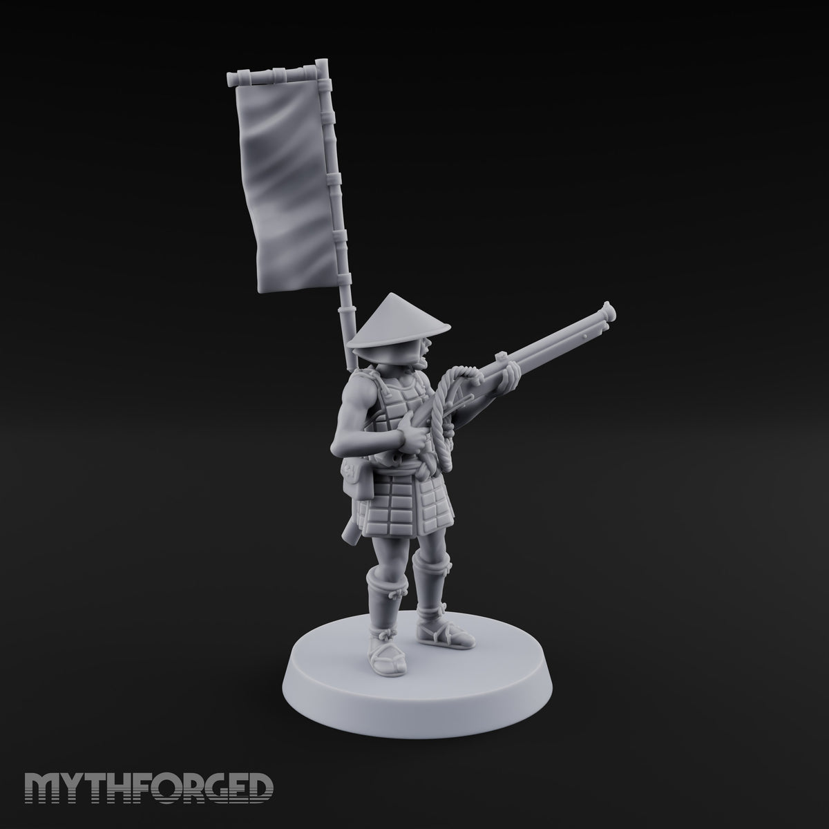 Priming the Volley Human Ashigaru Musketeer E