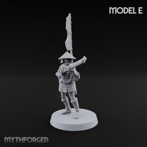 Priming the Volley Human Ashigaru Musketeer E