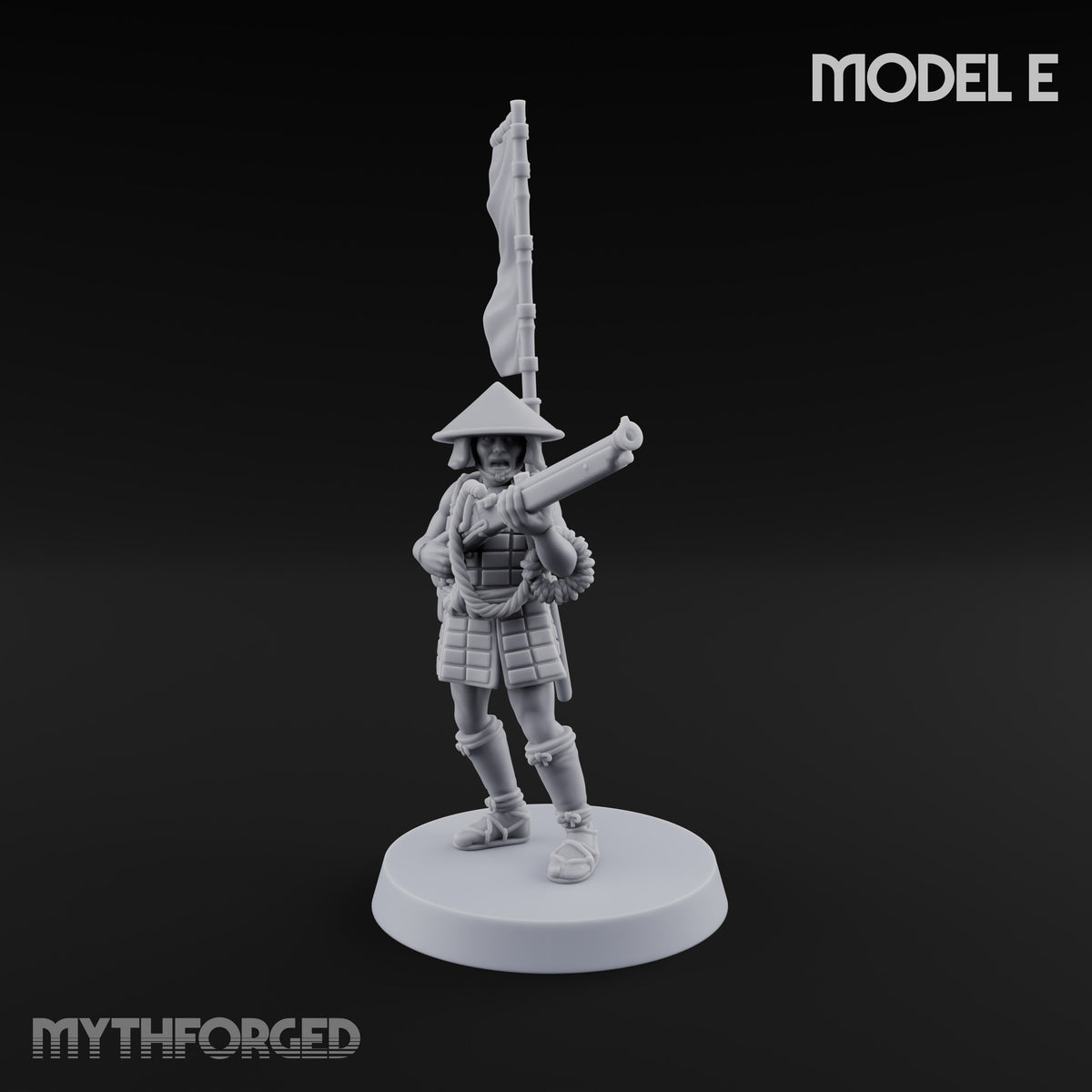 Priming the Volley Human Ashigaru Musketeers — E